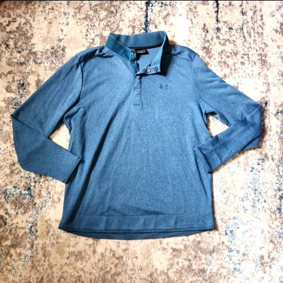 Under Armour Other - Under Armour Men's Size XXL Cold Gear Golf Pullover Loose Fit